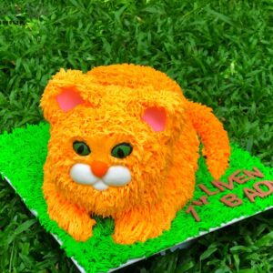 3D cat cake