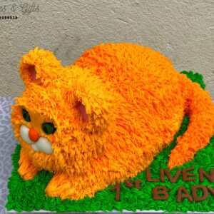 3D animal cake