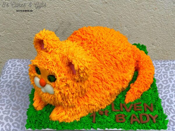 3D animal cake