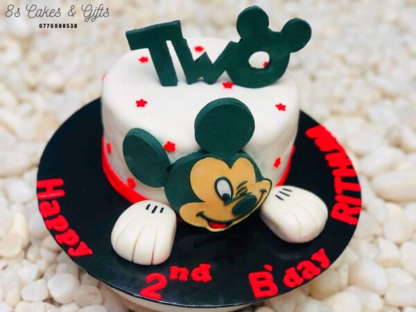 Mickey mouse birthday cake