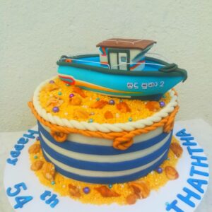 how to make a fondant boat