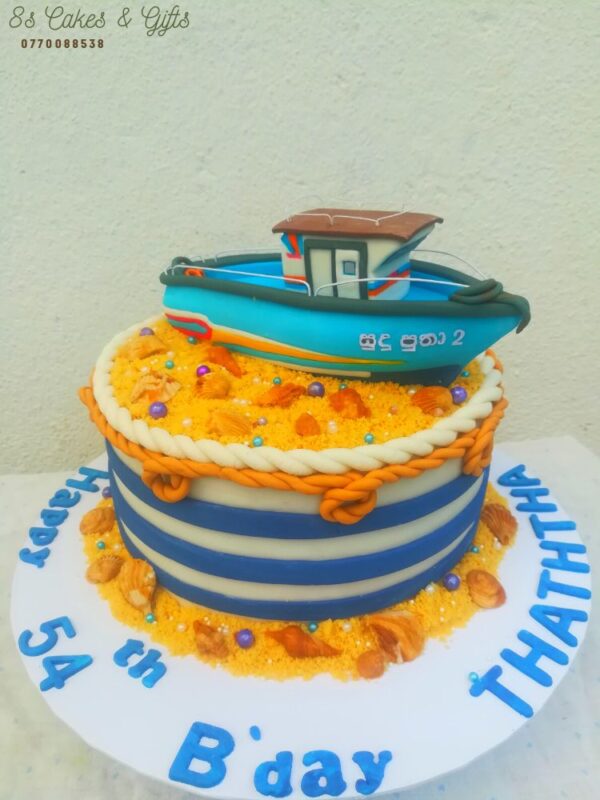 how to make a fondant boat