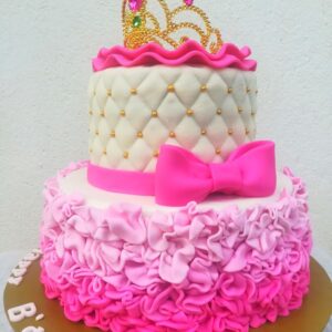 fondant flock cake