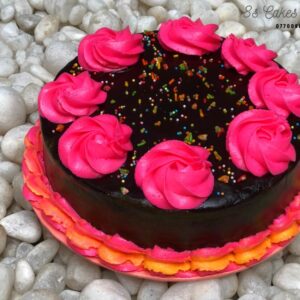 simple chocolate cake idea