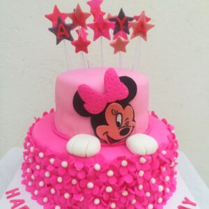 Minnie Mouse birthday cake