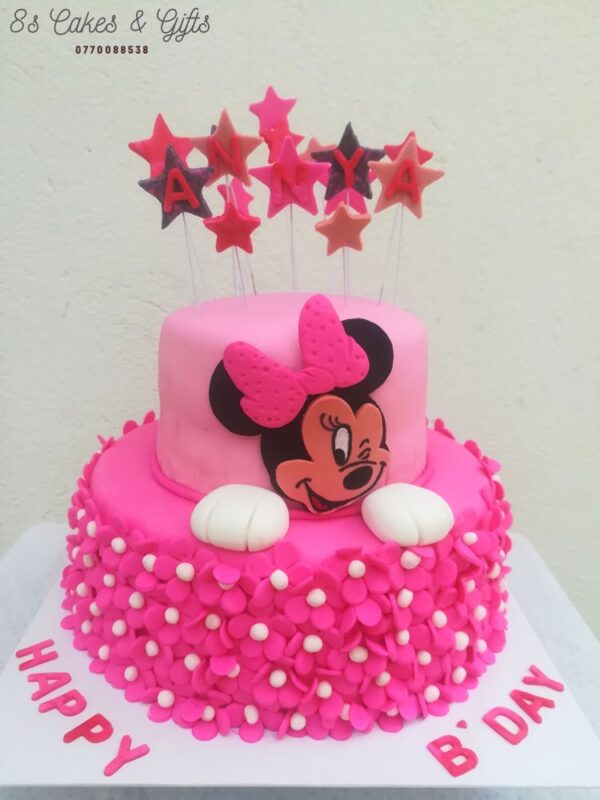 Minnie Mouse birthday cake