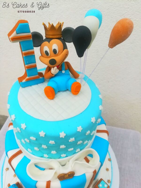 how to make a fondant micky mouse