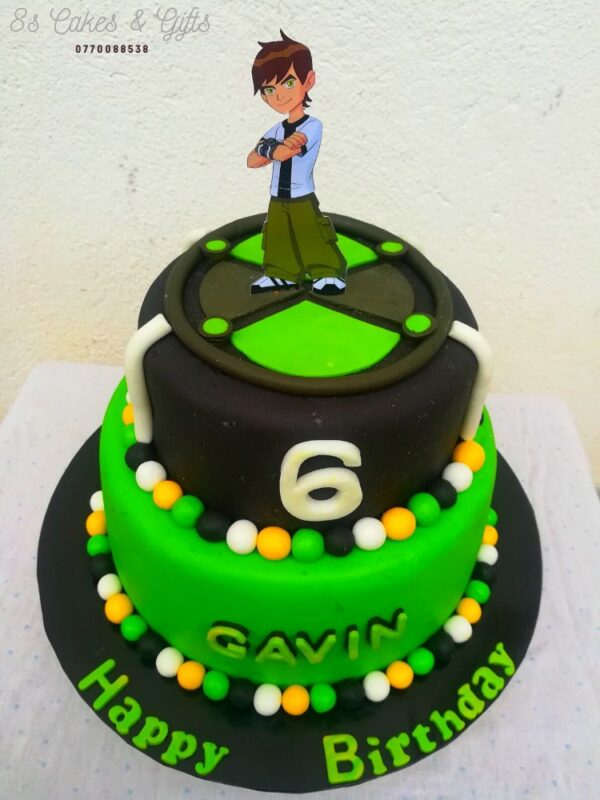 Ben 10 birthday cake