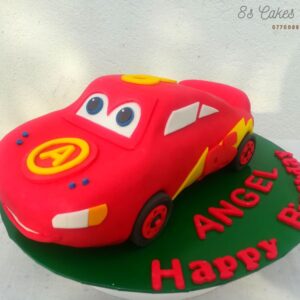 McQueen car cake