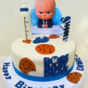 BOSS BABY BIRTHDAY CAKE