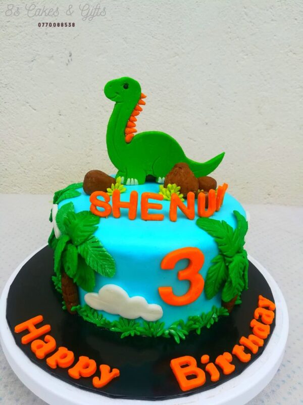 Dinosaur cake