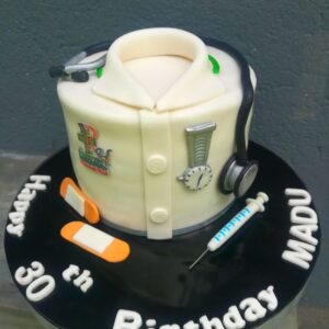 Medical theme cake