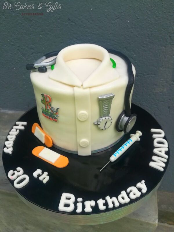 Medical theme cake