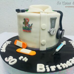 birthday cake for a Doctor