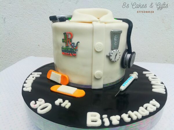 birthday cake for a Doctor