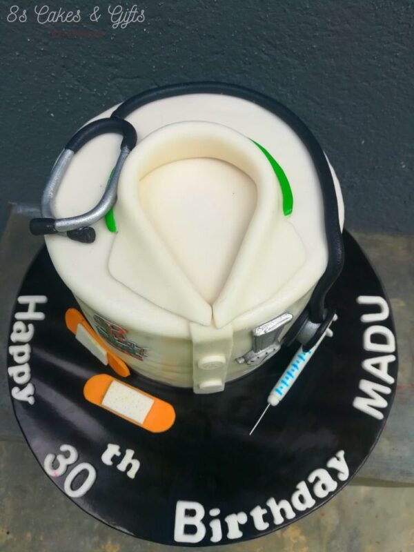 doctor theme cake