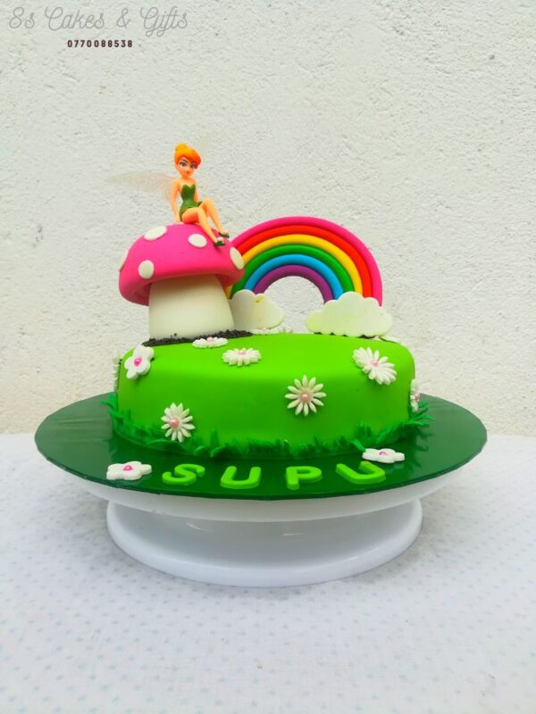 Tinkerbell birthday cake