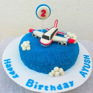 aero plane cake