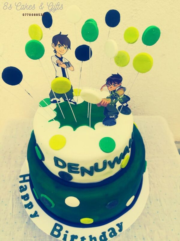 Ben 10 birthday cakes Negombo