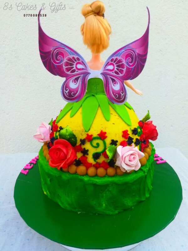 fairy doll birthday cake