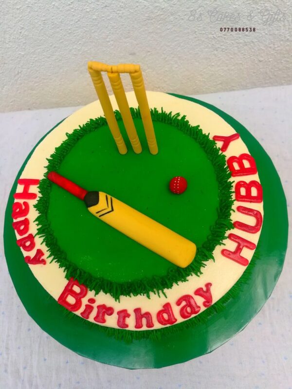 bat and ball cake