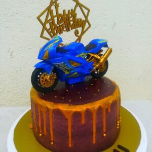 Bike birthday cake