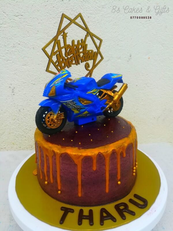 Bike birthday cake