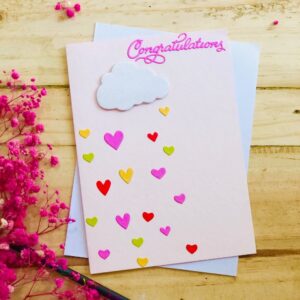 congratulation handmade greeting card