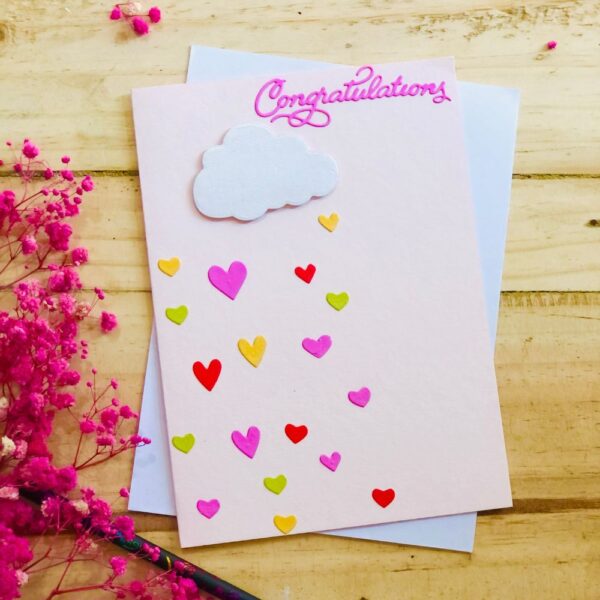 congratulation handmade greeting card