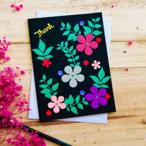 handmade thankyou card in Sri Lanka