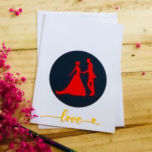 handmade love theme card