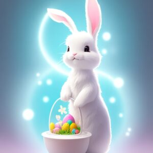 Easter bunny image for free