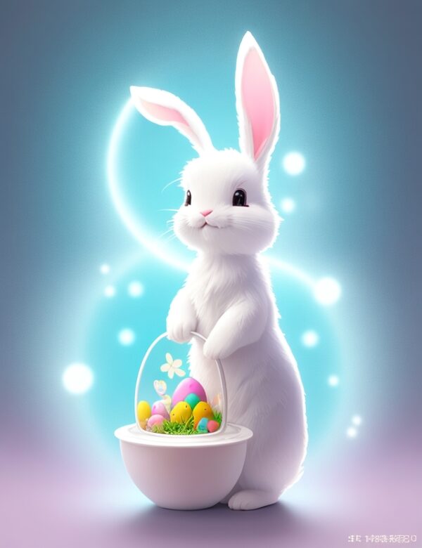 Easter bunny image for free