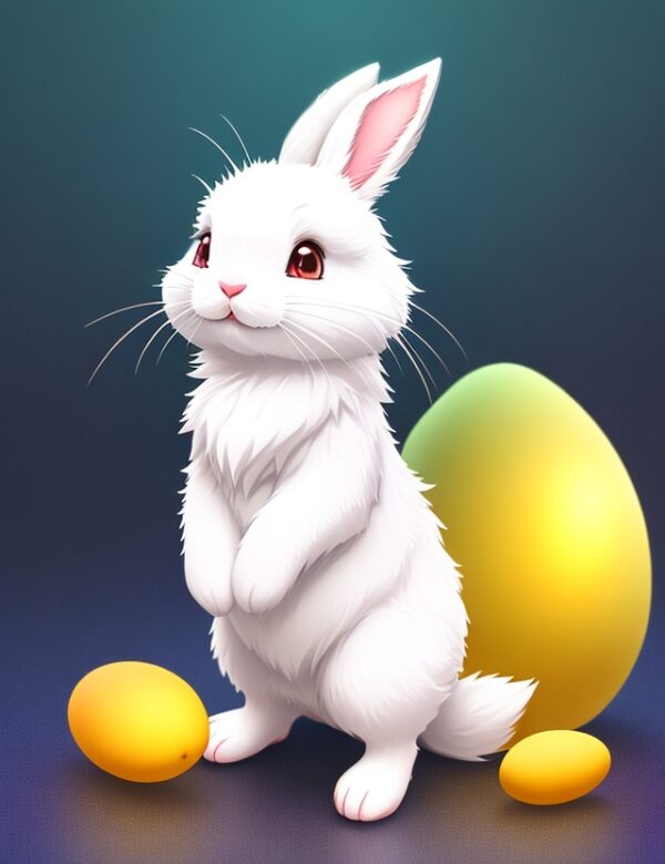 Easter bunny HD clip art free download