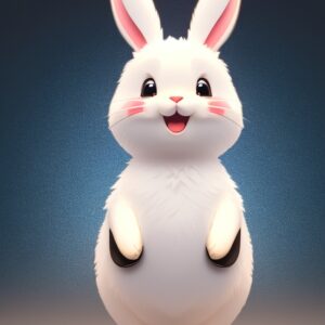 laughing bunny HD wall paper free download