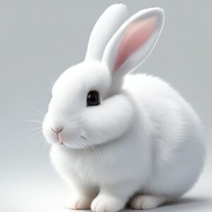 Realistic HD rabbit wall paper free download