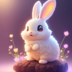 Adorable rabbit wallpaper for free