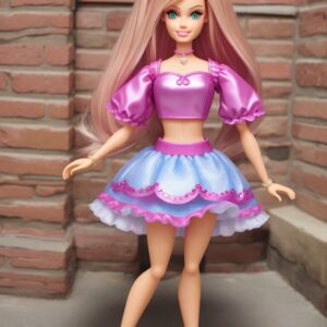 Barbie doll Upscaled image download