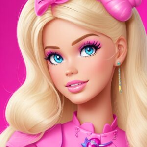 Free download Barbie Girl Closeup Image