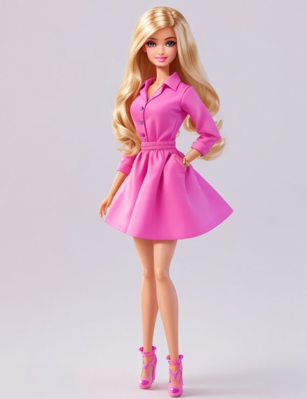 Standing Barbie Girl Image download