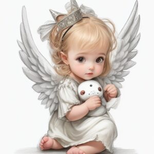 Cute Baby Angel HD Image Free Download