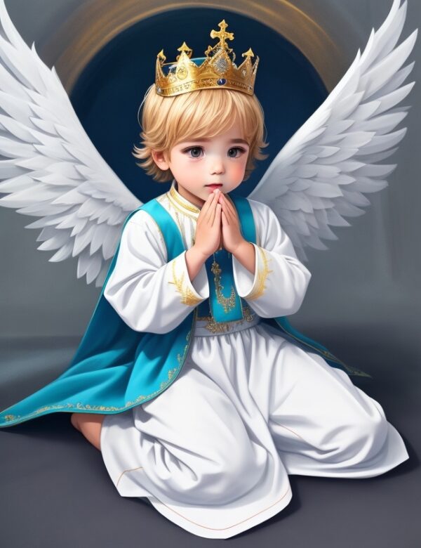 Worshiping Angel Boy