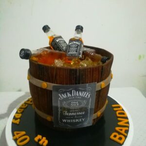 Jack daniel cake