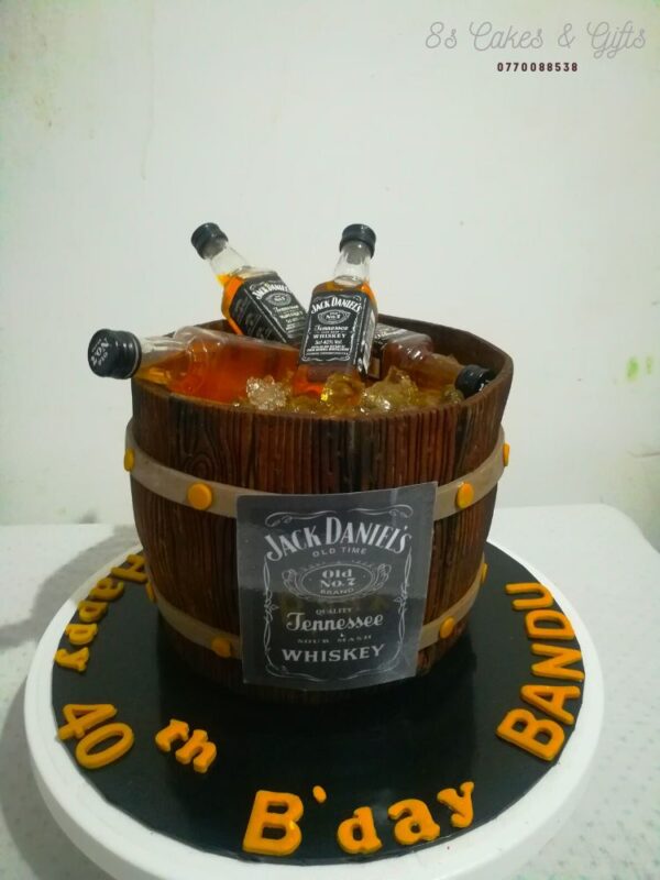 Jack daniel cake