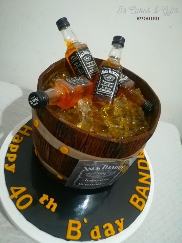 Jack daniel cake