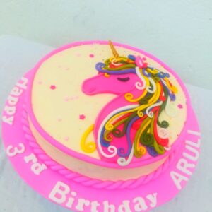 Unicorn birthday cake in Ja ela